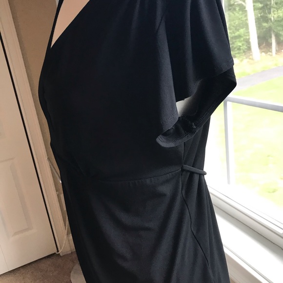 Maternity Short sleeve black blouse - Picture 8 of 8